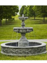 Parisienne Two-Tier Garden Fountain