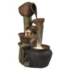Five Clay Pots LED Fountain