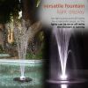 Floating Spray Fountain Pump w/ LED Lights
