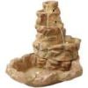 Stone Springs Lighted Outdoor Fountain