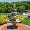 Keltner 4-Tier Fountain with Pineapple Finial